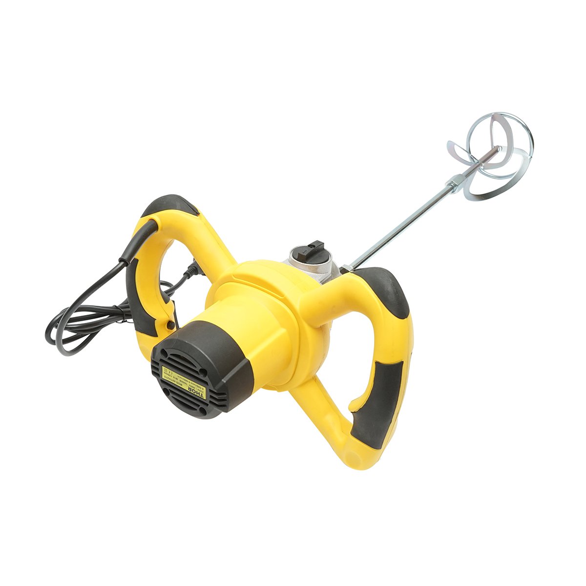 Mixer, malaxor electric cu amestecator 1600W, 220V, 2 trepte viteza pentru vopsea, mortar, adeziv THOR